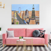 Ryjadh, Saudi-Arabië canvas Afdruk (Insitu (Woonkamer))