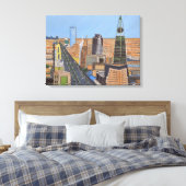 Ryjadh, Saudi-Arabië canvas Afdruk (Insitu (Slaapkamer))