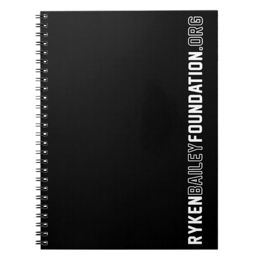 Ryken Bailey Foundation Notitieboek (Voorkant)