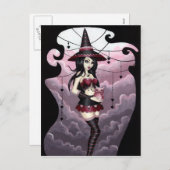 Ryla - Valentijnsdag Witch Briefkaart (Voorkant / Achterkant)