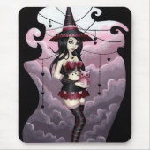 Ryla - Valentijnsdag Witch Mousepad Muismat (Voorkant)