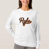 Ryle High School Dames Script Mode Sweatshirt (Voorkant)