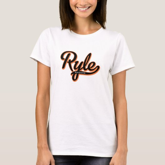 Ryle Raiders Script Baby Doll T T-shirt (Voorkant)