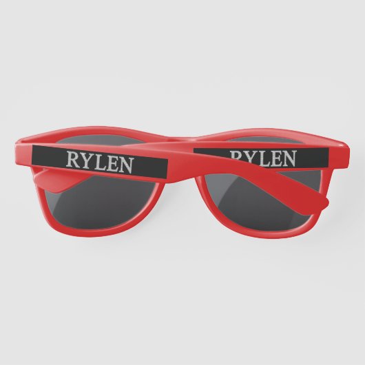 Rylen Diamonds Plastic Zonnebril (Achterkant)