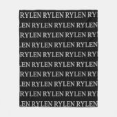 Rylen fleece deken (Voorkant)
