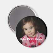 Rylie ROCKS-kanker Magneet (Voorkant / Achterkant)