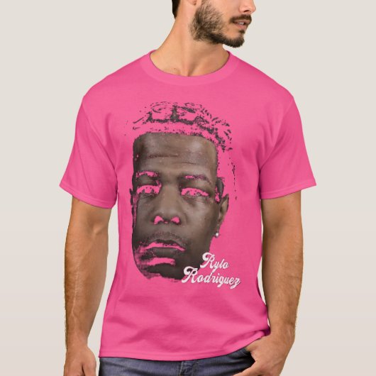 Rylo Rodriguez Big Face T-shirt (Voorkant)