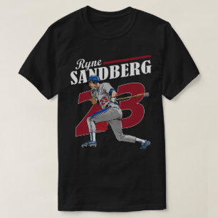 Ryno 23 Honkbal Retro Nummer Tribute T-shirt