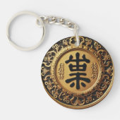 Ryo Oban en Lady Fortuna inspiratie Sleutelhanger (Voorkant)