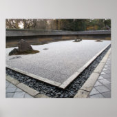 Ryoan-ji Zen Garden Poster (Voorkant)