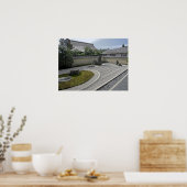 Ryogeen in Temple Garden - Kyoto Japan Poster (Keuken)