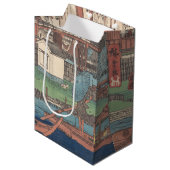 Ryogoku Ukiyoe Medium Cadeauzakje (Voorkant Gekanteld)