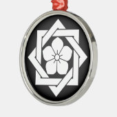 Ryoma Sakamoto Metalen Ornament (Links)
