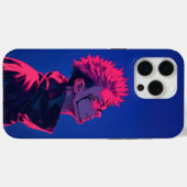 Ryomen Sukuna Neon Vloek Case-Mate iPhone Case (Achterkant (horizontaal))