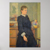 Rysselberghe - Anna Boch 1889 Poster (Voorkant)