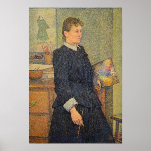 Rysselberghe - Anna Boch 1889 Poster (Voorkant)