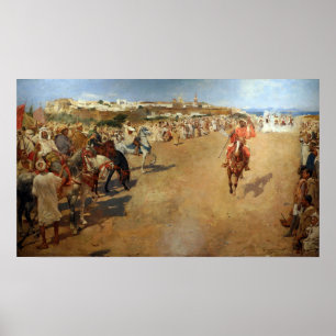 Rysselberghe - Arabisch Fantasy 1884 Poster