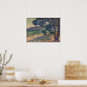 Rysselberghe - Cavalaire Beach Poster (Keuken)