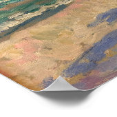 Rysselberghe - Cavalaire Beach Poster (Hoek)