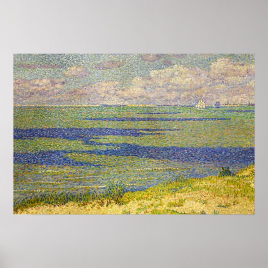 Rysselberghe - Duinen Van Cadzand 1893 Poster (Voorkant)