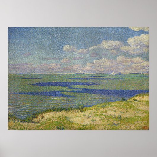 Rysselberghe - Dunes of Cadzand 1893 Poster (Voorkant)