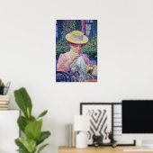 Rysselberghe - In de tuin 1903 Poster (Thuiskantoor)
