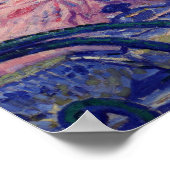 Rysselberghe - in de tuin van 1903 poster (Hoek)