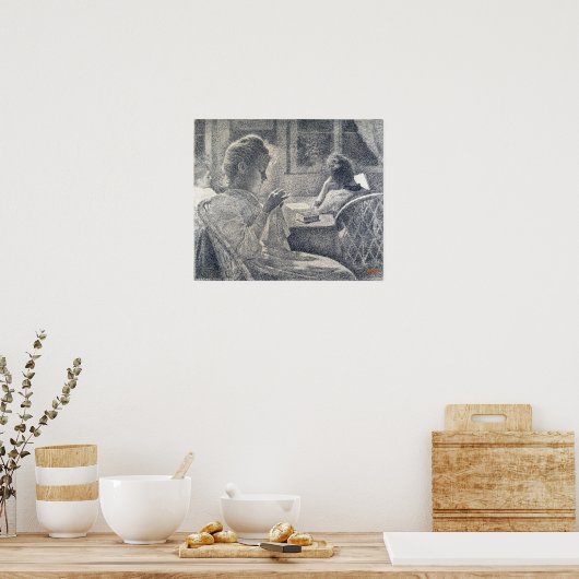 Rysselberghe - Intimiteit Poster (Keuken)