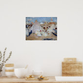 Rysselberghe - kamp in Marokko Poster (Keuken)