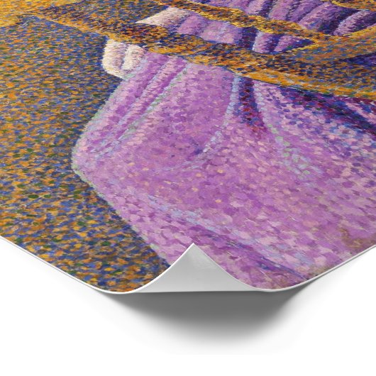 Rysselberghe - Maria Sethe 1891 Poster (Hoek)