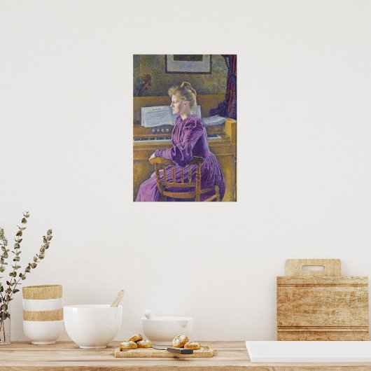 Rysselberghe - Maria Sethe 1891 Poster (Keuken)