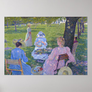 Rysselberghe - Vrouwen Poster