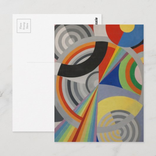 Rythm van Robert Delaunay Briefkaart (Voorkant / Achterkant)