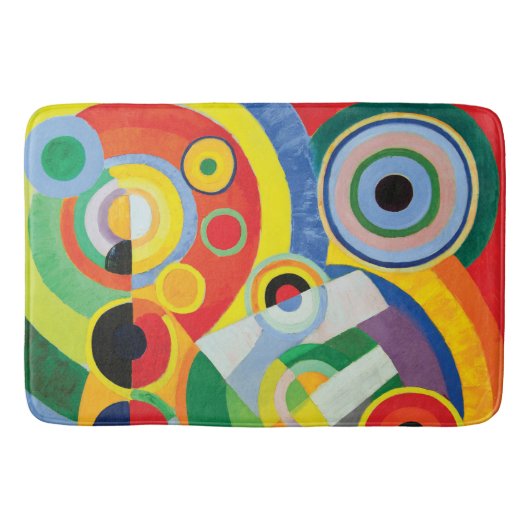 Rythme Joie de Vivre door Robert Delaunay Badmat (Voorkant)