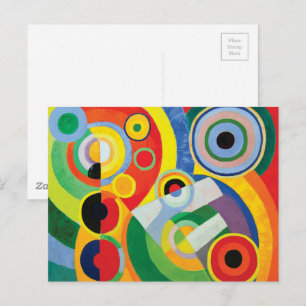 Rythme Joie de Vivre door Robert Delaunay Briefkaa Briefkaart
