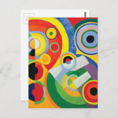 Rythme Joie de Vivre door Robert Delaunay Briefkaart (Voorkant / Achterkant)