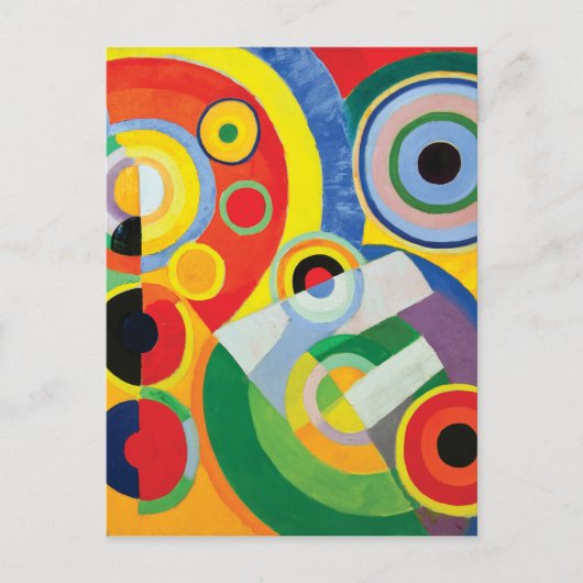 Rythme Joie de Vivre door Robert Delaunay Briefkaart (Voorkant)