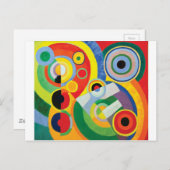 Rythme Joie de Vivre door Robert Delaunay Briefkaart (Voorkant / Achterkant)