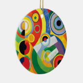 Rythme Joie de Vivre door Robert Delaunay Keramisch Ornament (Rechts)