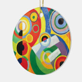 Rythme Joie de Vivre door Robert Delaunay Keramisch Ornament (Links)