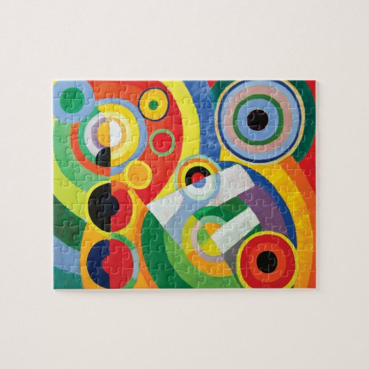 Rythme Joie de Vivre door Robert Delaunay Legpuzzel (Horizontaal)