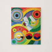 Rythme Joie de Vivre door Robert Delaunay Legpuzzel (Verticaal)