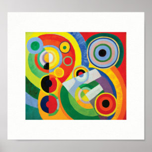 Rythme Joie de Vivre door Robert Delaunay Poster