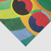Rythme, Joie de Vivre door Robert Delaunay Tissuepapier (Detail)