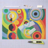 Rythme, Joie de Vivre door Robert Delaunay Tissuepapier (Craft)