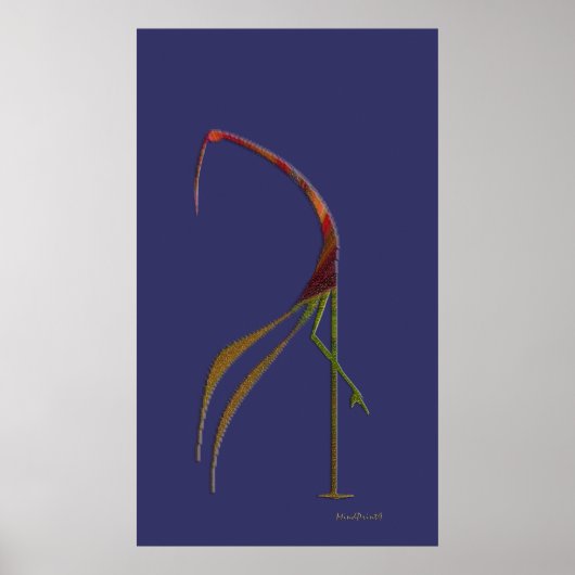 Rythmic Crane Poster (Voorkant)