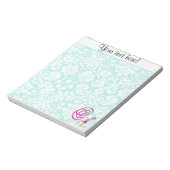 Rythmic Gymnastics Ribbon Notitieblok (Linkerzijde)