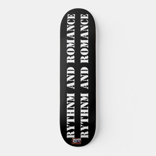 RYTHNM EN ROMANTIEK Skateboard (Voorkant)