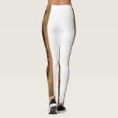 Ryu no Yume: Majestueus Japans Dragon Back Tattoo Leggings (Achterkant)