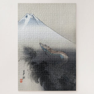 Ryu Shoten Mt. Fuji & Dragon door Ogata Gekko Legpuzzel